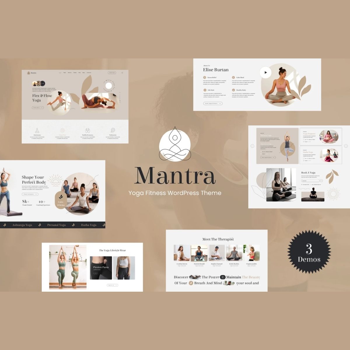 Mantra - Yoga Fitness WordPress Theme