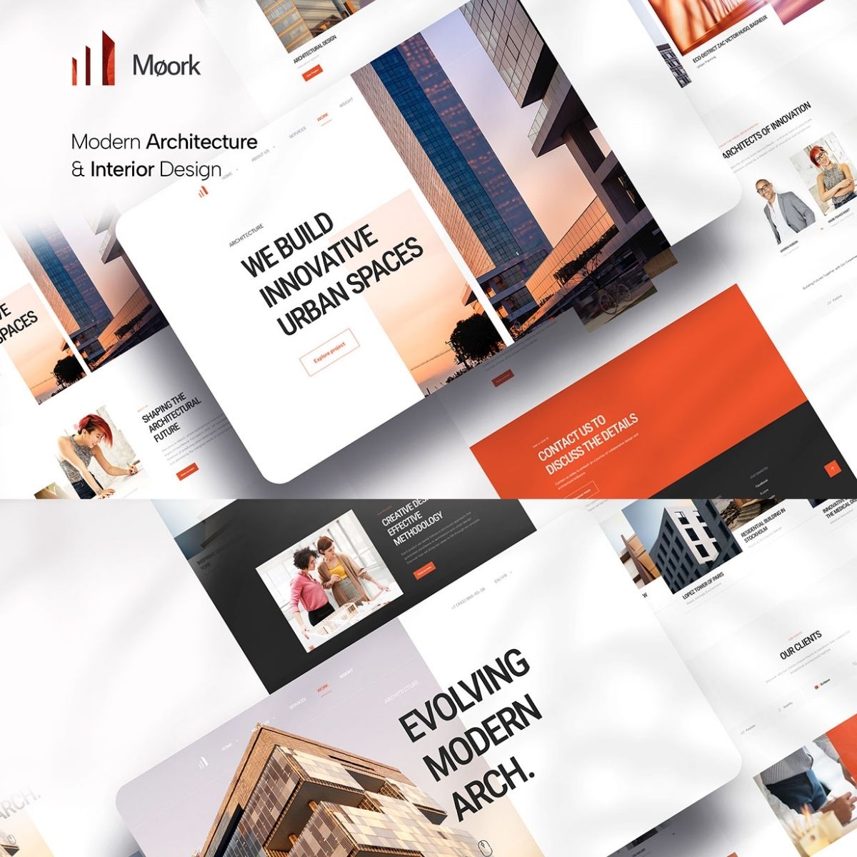 Moork - Architecture & Interior Design WordPress Theme