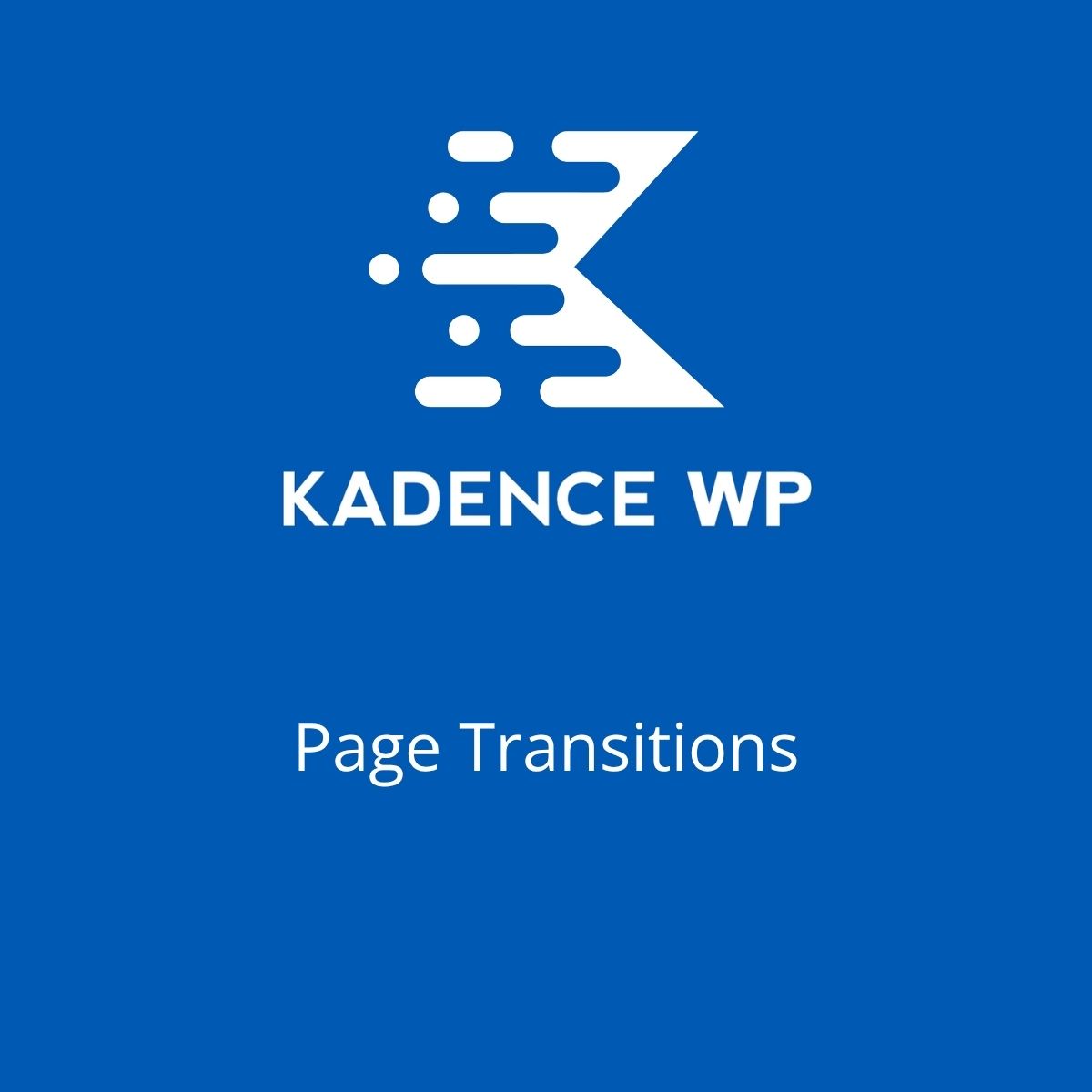 Kadence Page Transitions